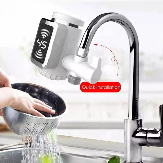 3000W Water Heater Faucet – Instant Heating Tap with Grow Free Installation for Home and Kitchen Use