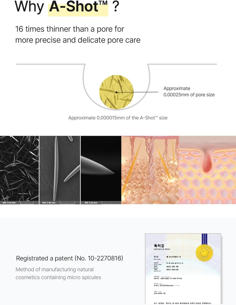 Celimax The Vita A Retinal Shot Tightening Booster – 0.1% Retinal, Matryxyl 3% | Pore Minimizer, Anti-Wrinkle, Firming Booster (15ml)