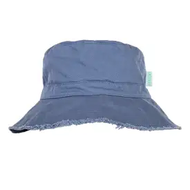 Acorn Kids Frayed Bucket Hat - SKY BLUE