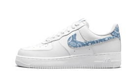 Air Force 1 Low '07 Essential White Worn Blue Paisley