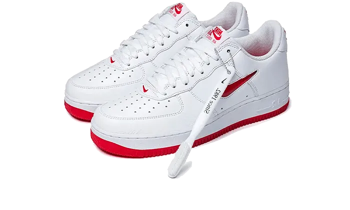 Air Force 1 Low '07 Retro Color of the Month Jewel Swoosh University Red