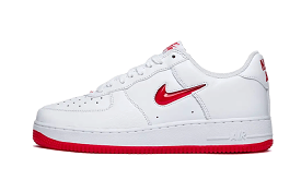 Air Force 1 Low '07 Retro Color of the Month Jewel Swoosh University Red