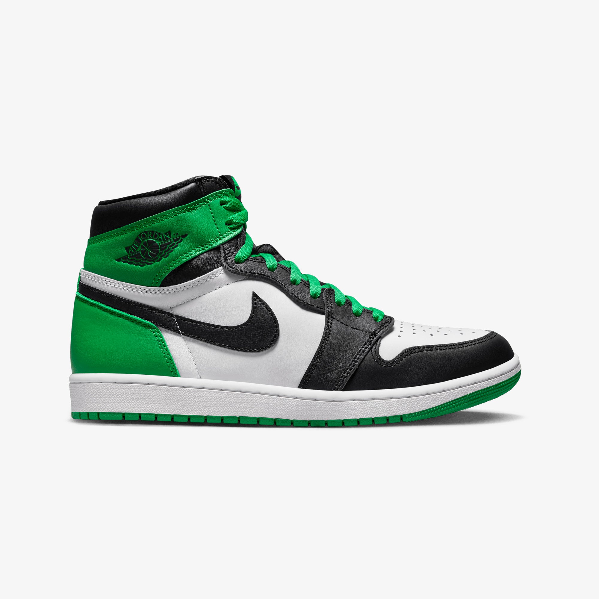 AIR JORDAN 1 RETRO HIGH OG 'BLACK/LUCKY GREEN-WHITE'