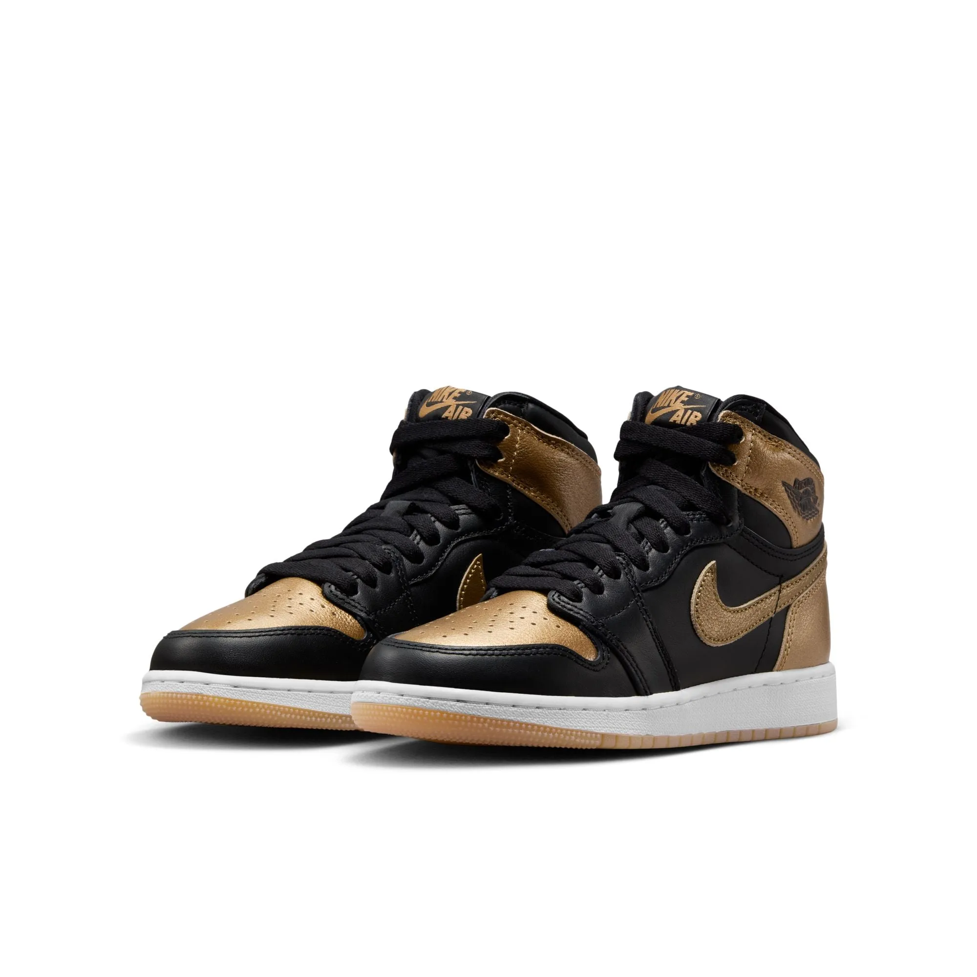 Air Jordan 1 Retro High OG GS (Black/Metallic Gold/Sail)