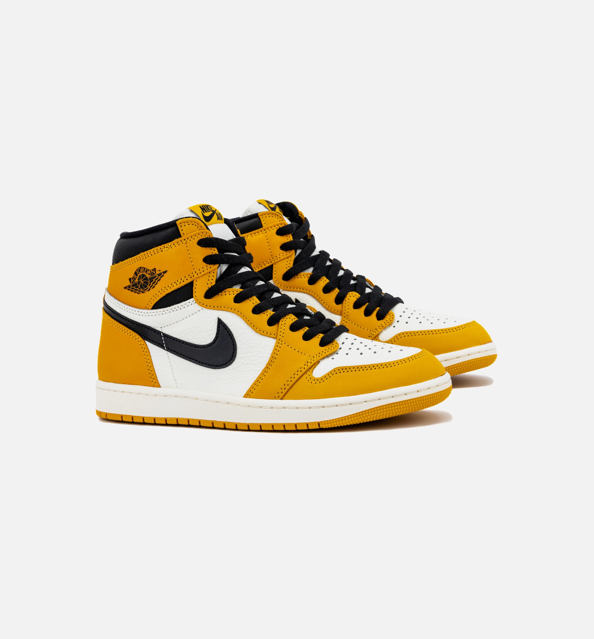 Air Jordan 1 Retro High OG Yellow Ochre Mens Lifestyle Shoe - Yellow Ochre/Sail/Black