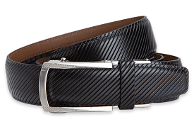 Avignon Black, 35mm Strap, Luxury Belt