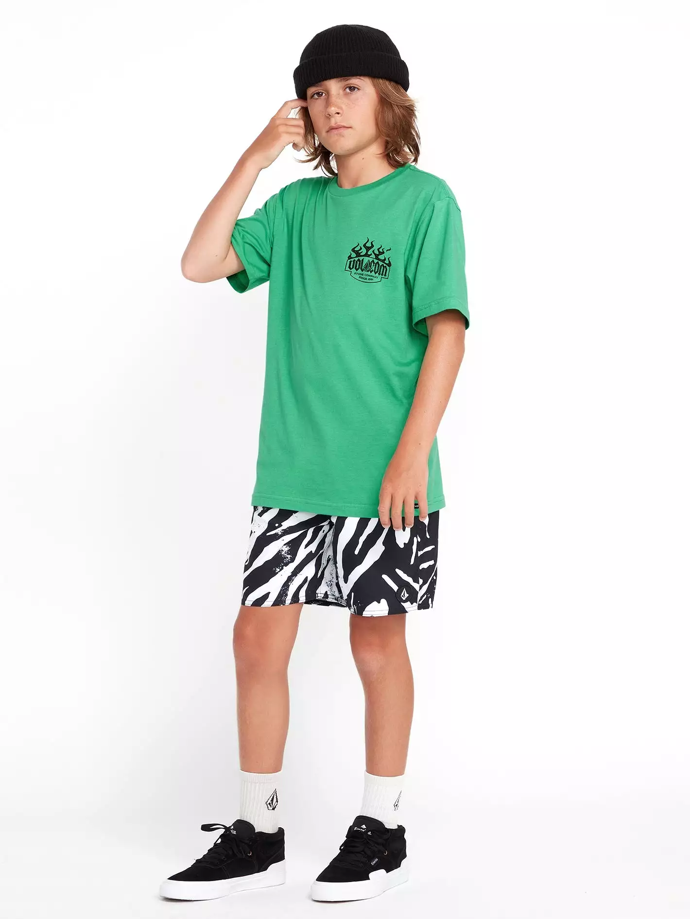 Big Boys Heater Short Sleeve Tee - Jungle Green