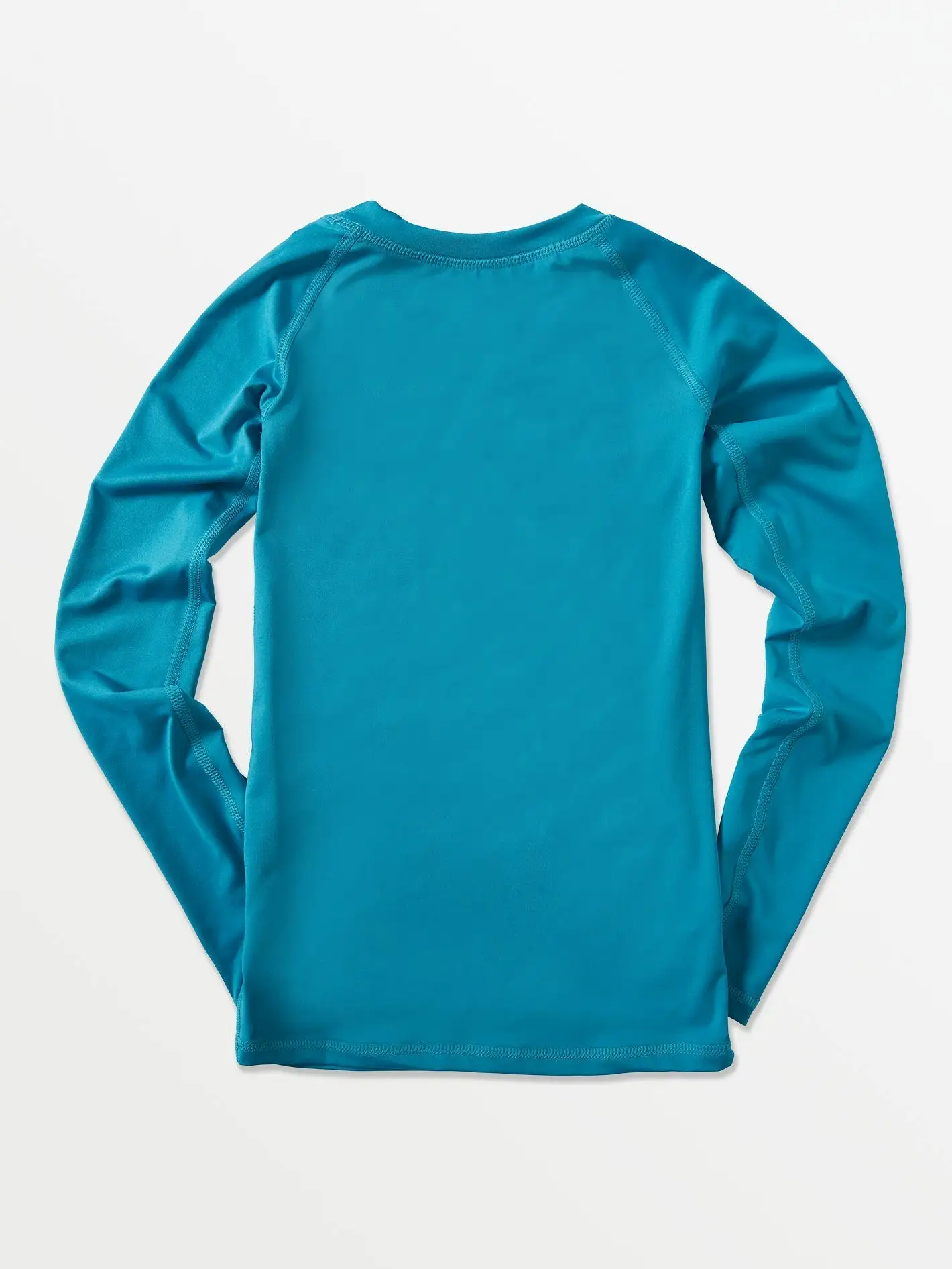 Big Boys Lido Solid Long Sleeve Shirt - Barrier Reef