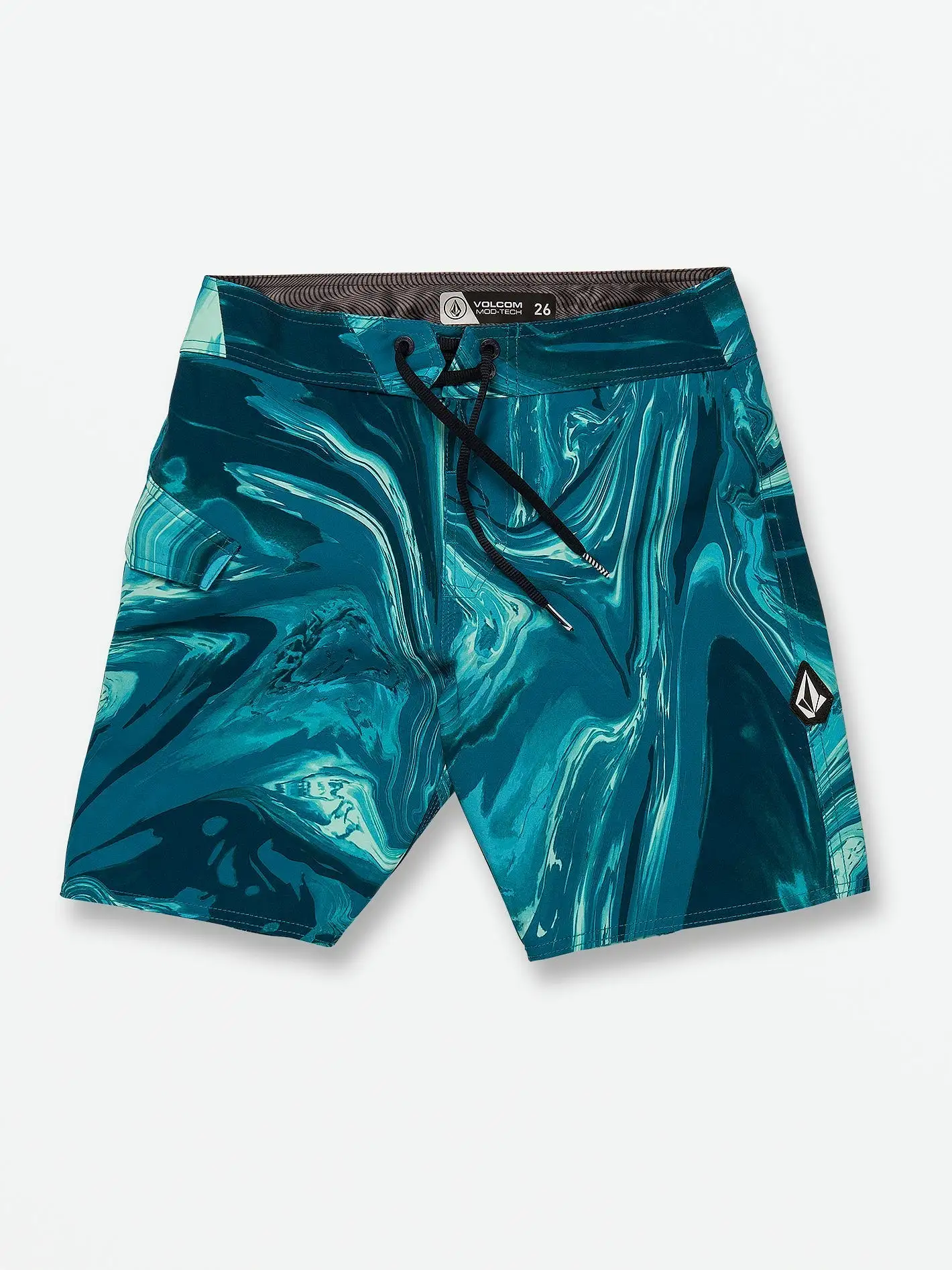 Big Boys Psyche Marble Mod-Tech Trunks - Cali Blue Heather