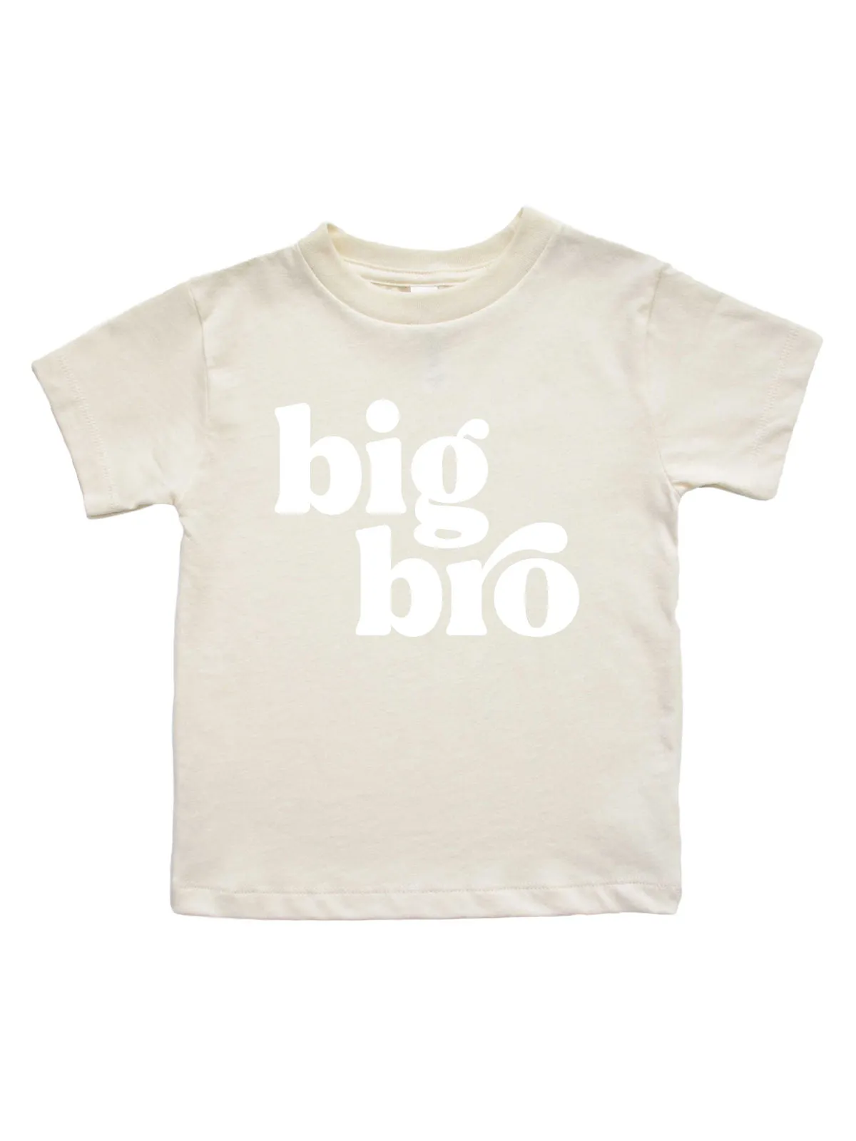 Big Bro Shirt for Boys- Natural