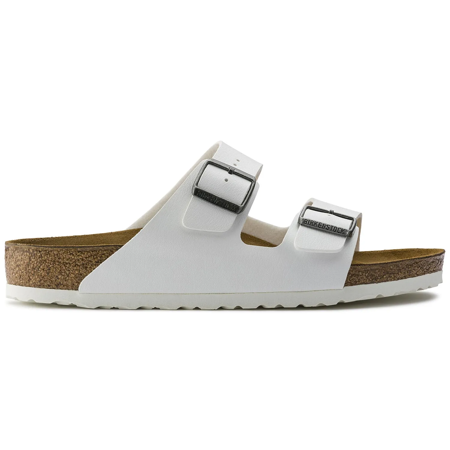 Birkenstock Arizona Birko-Flor Classic Footbed Sandal in White