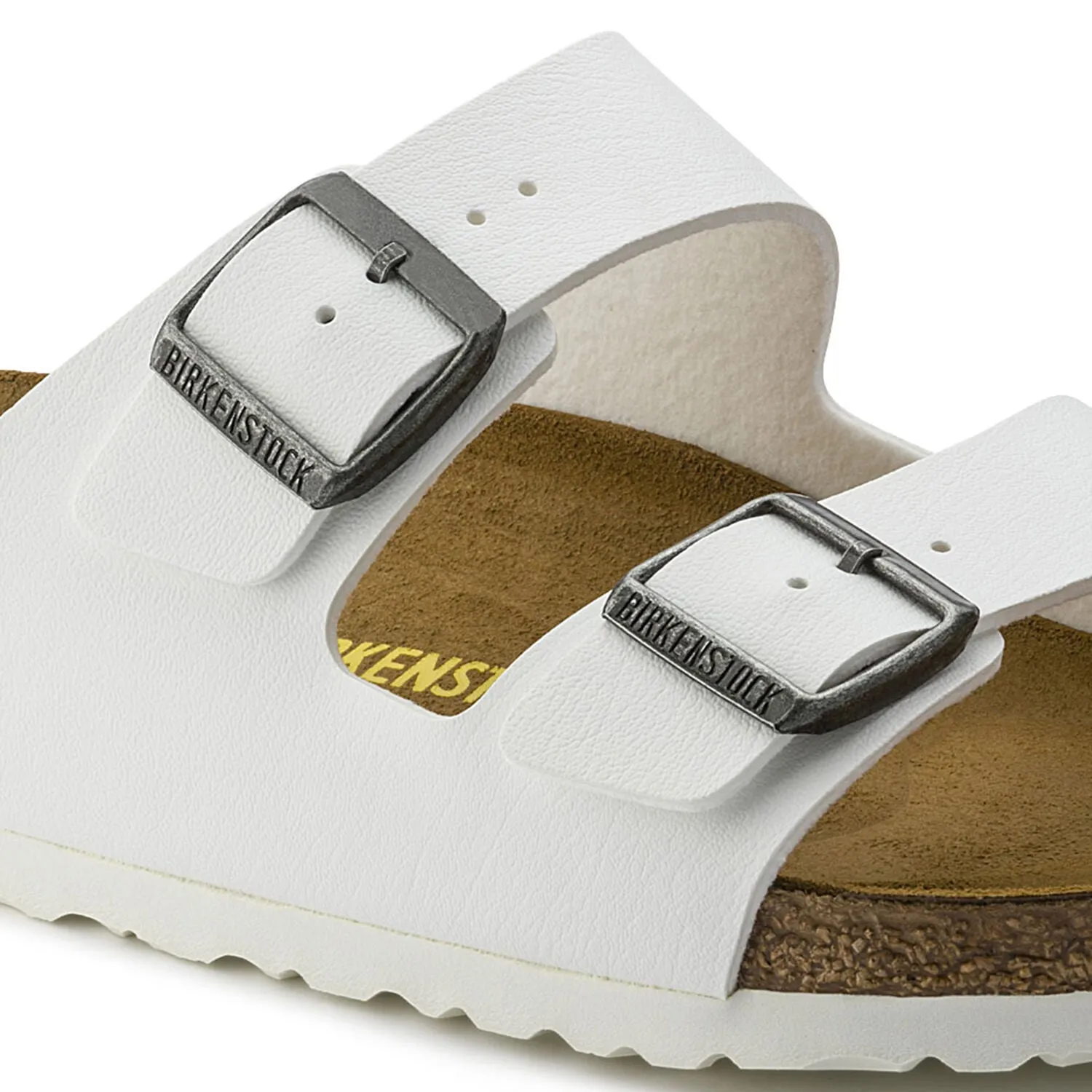 Birkenstock Arizona Birko-Flor Classic Footbed Sandal in White