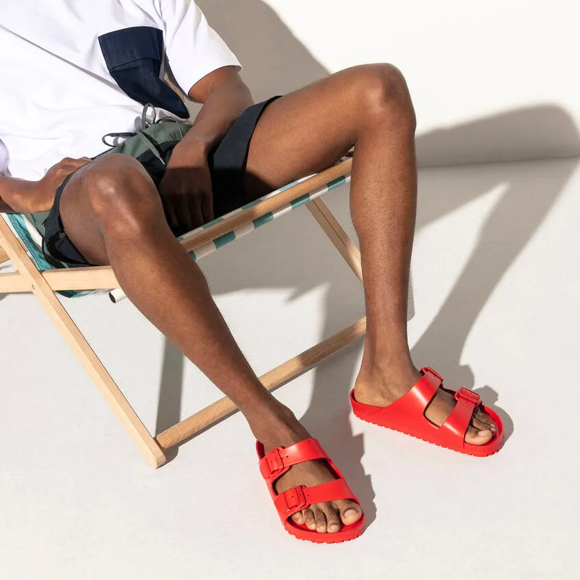 Birkenstock Arizona Eva Essentials Sandals in Active Red