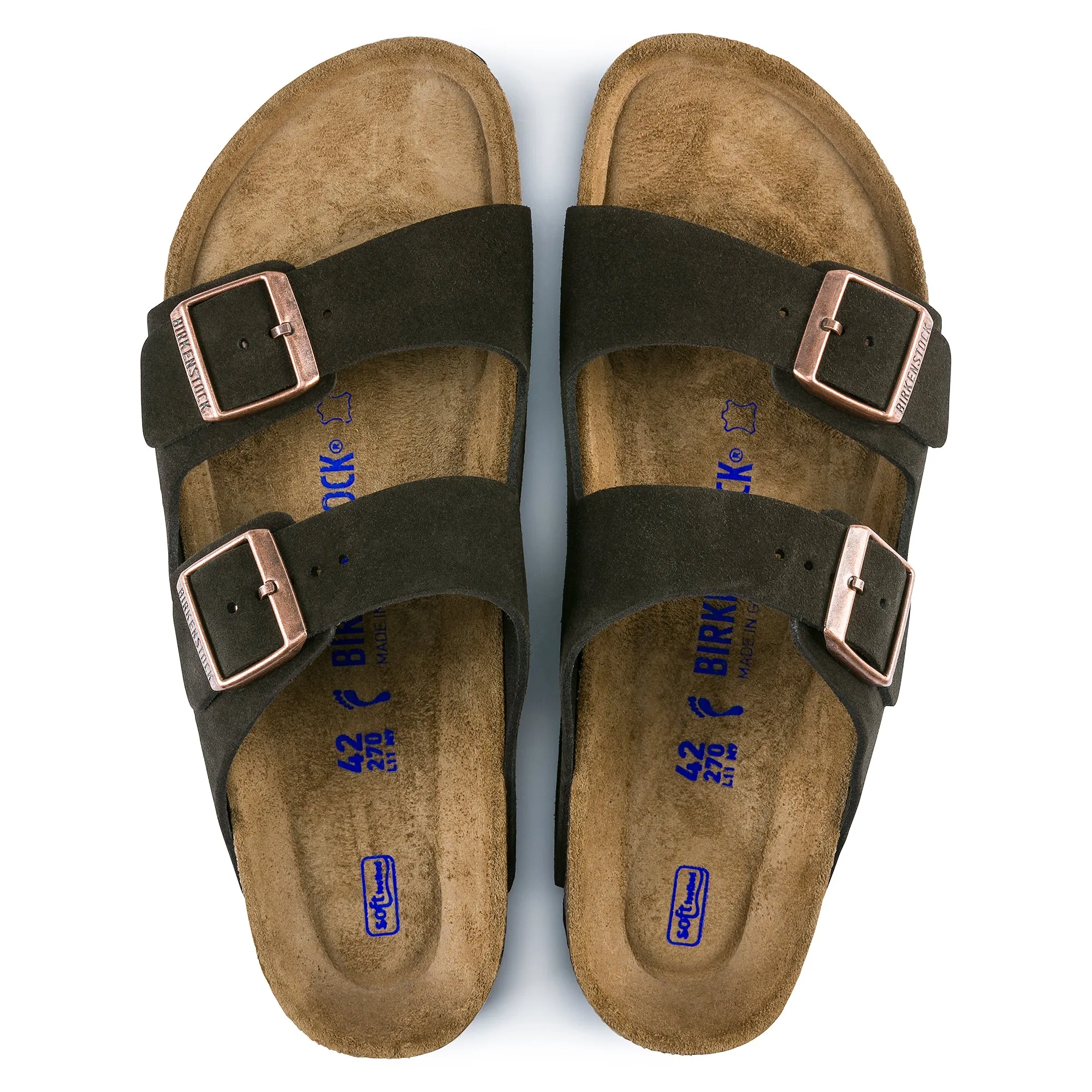 Birkenstock Arizona Soft Footbed mocha suede