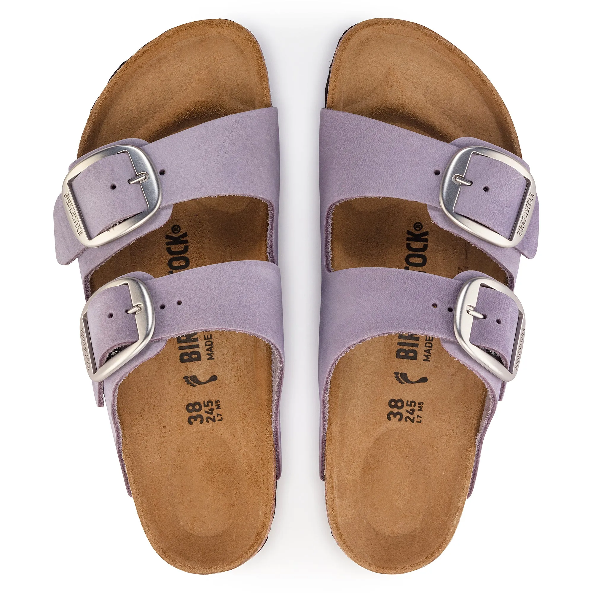 Birkenstock Limited Edition Arizona Big Buckle purple fog nubuck