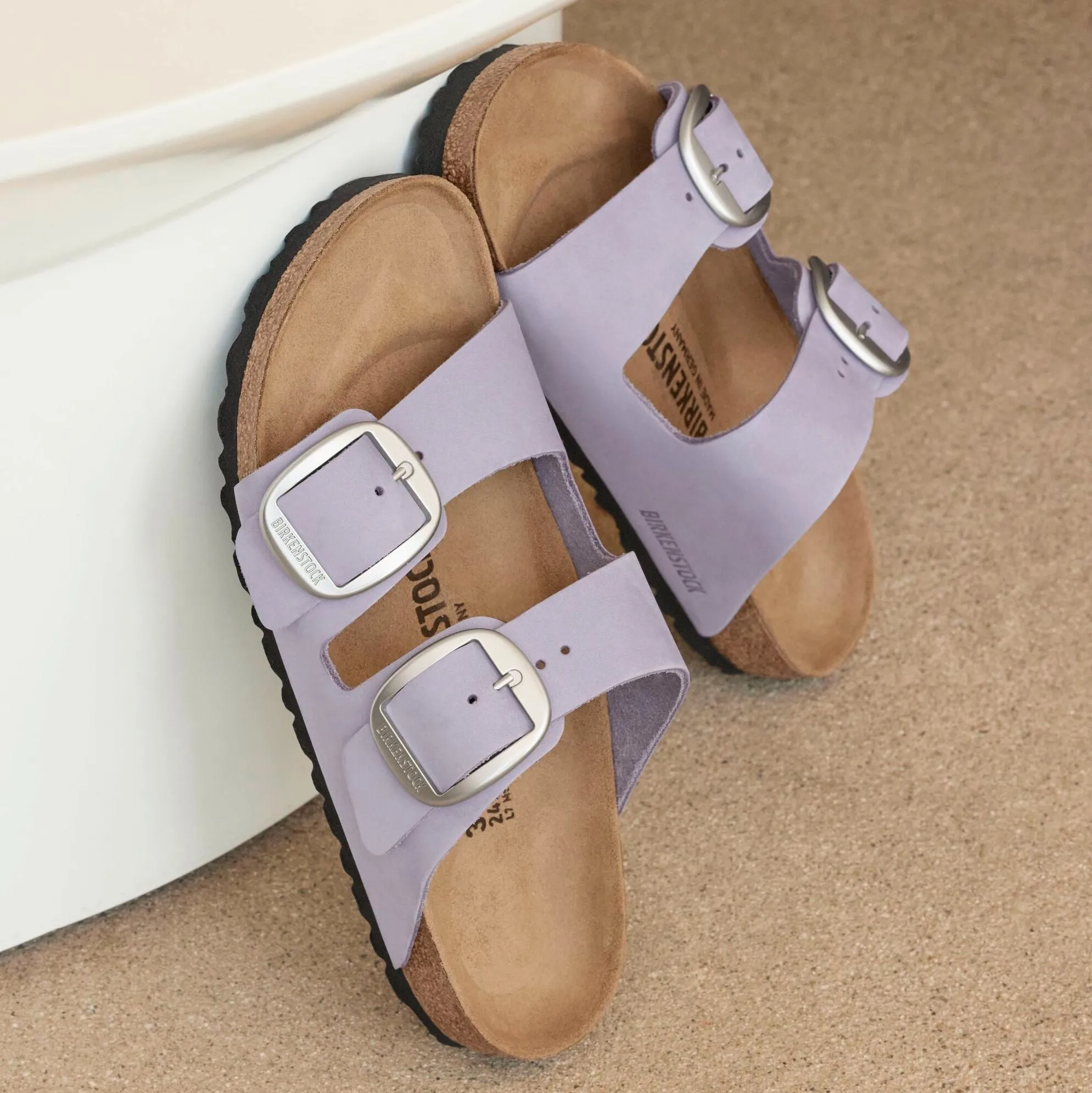 Birkenstock Limited Edition Arizona Big Buckle purple fog nubuck