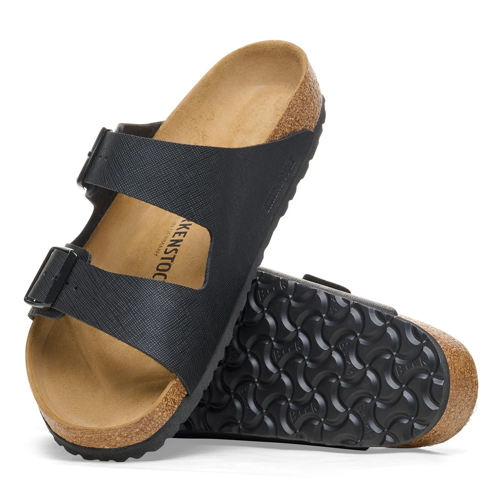 Birkenstock Limited Edition Arizona saffiano black Birko-Flor