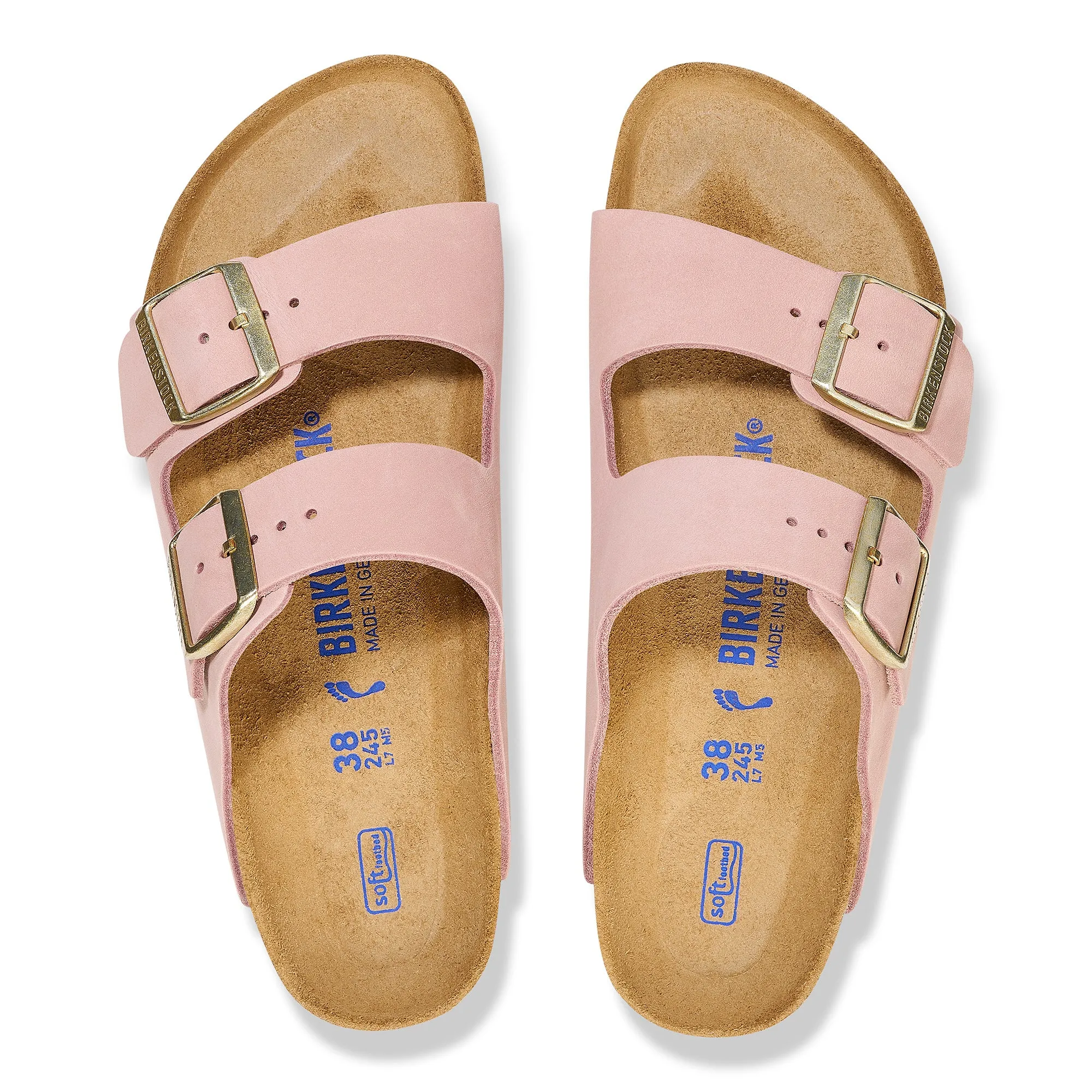 Birkenstock Limited Edition Arizona Soft Footbed soft pink nubuck