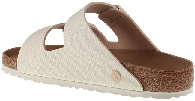 Birkenstock Mens Arizona Textile Vegan Eggshell