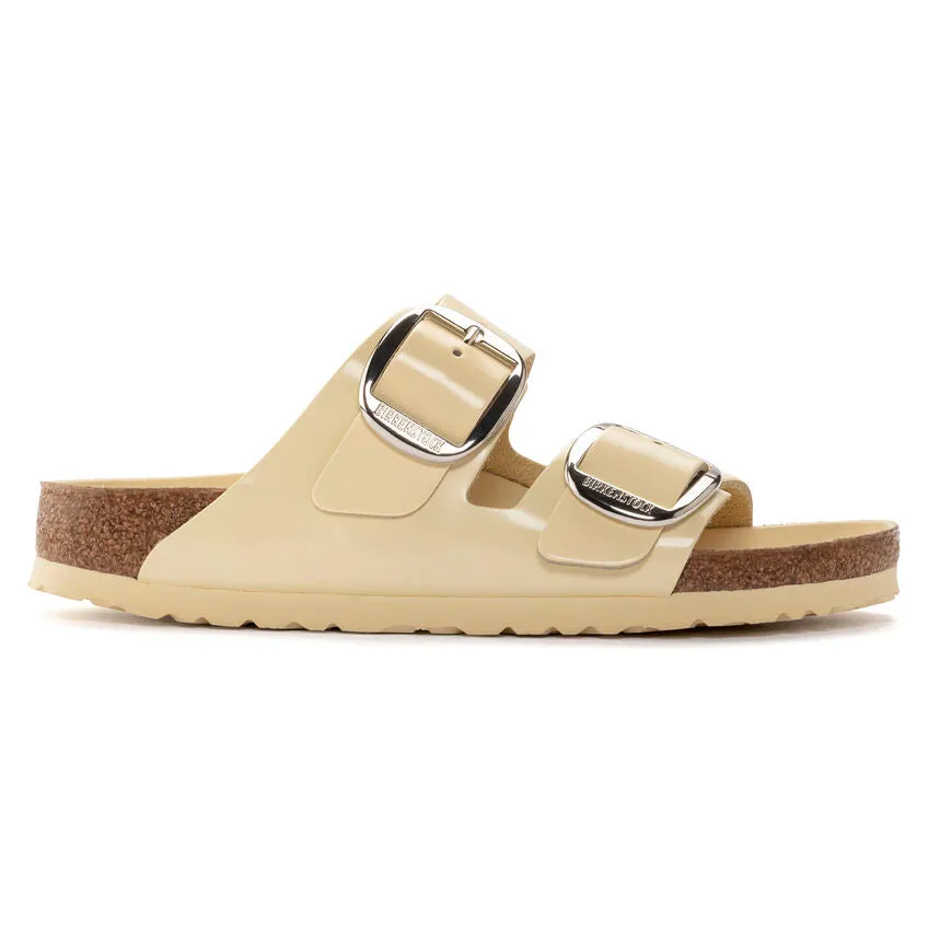 Birkenstock Women's Arizona Big Buckle Natural Leather Patent