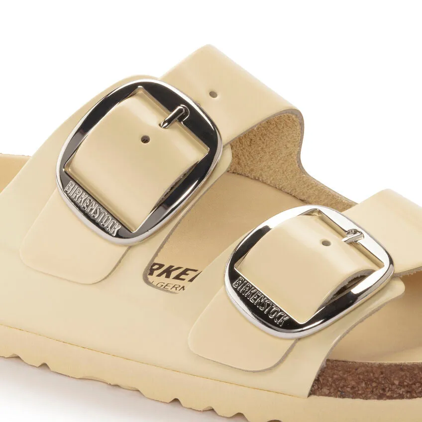 Birkenstock Women's Arizona Big Buckle Natural Leather Patent