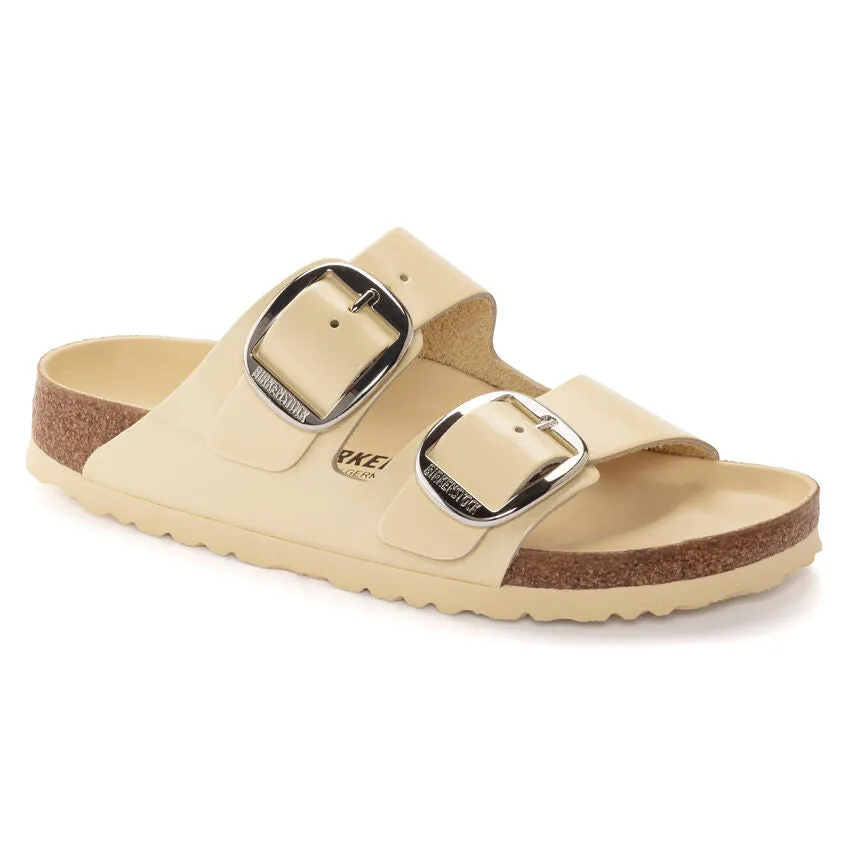 Birkenstock Women's Arizona Big Buckle Natural Leather Patent