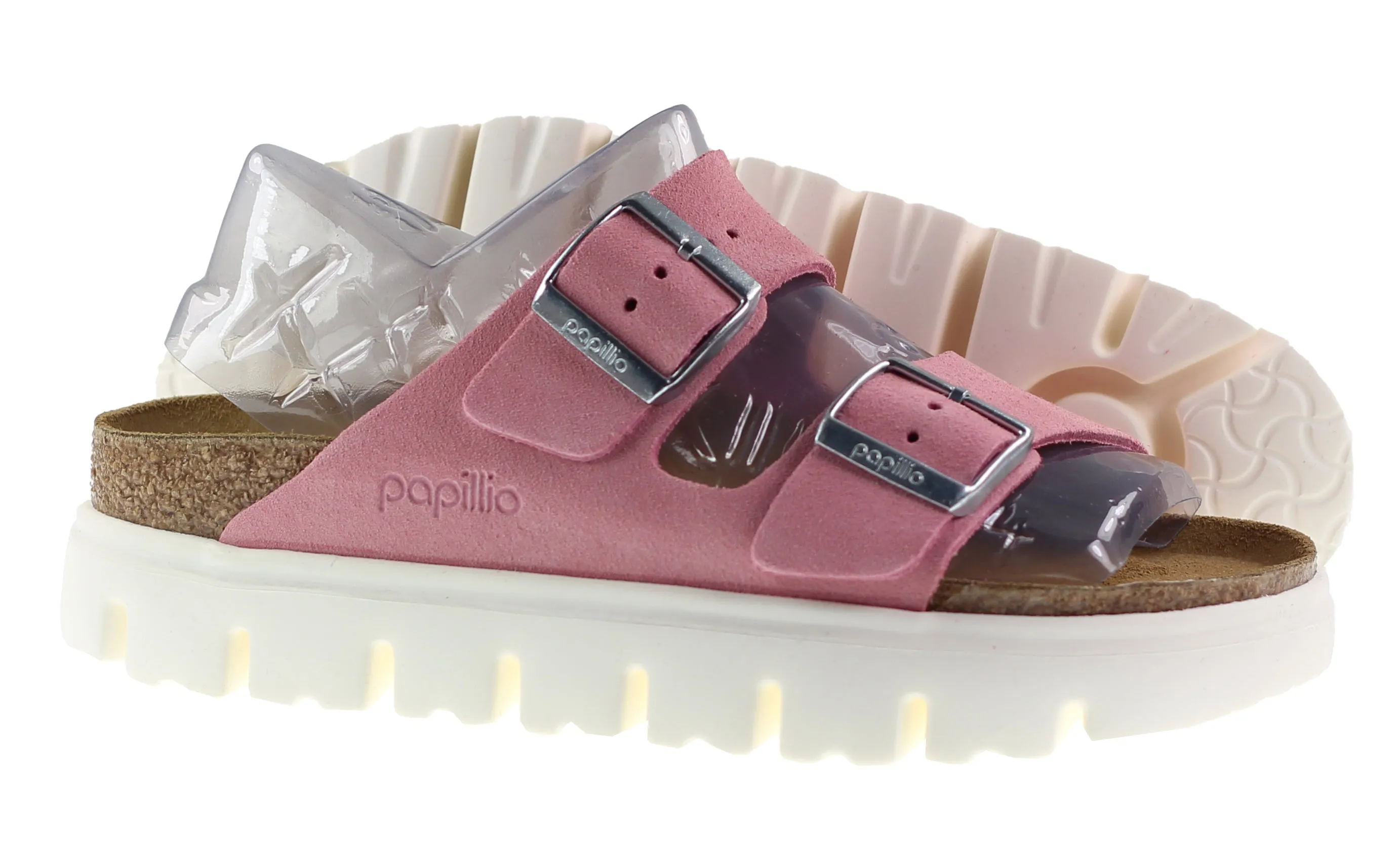 Birkenstock Womens Arizona Chunky Candy Pink