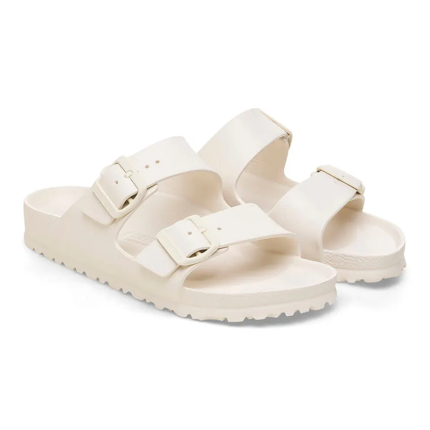 Birkenstock Women's Arizona Eva Essentials Sandal in Eggshell