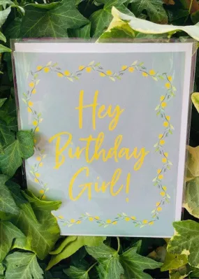 BIRTHDAY GREETING CARD