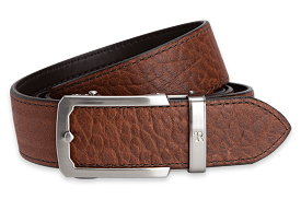 Bison Cognac, 38mm Strap, Luxury Belt