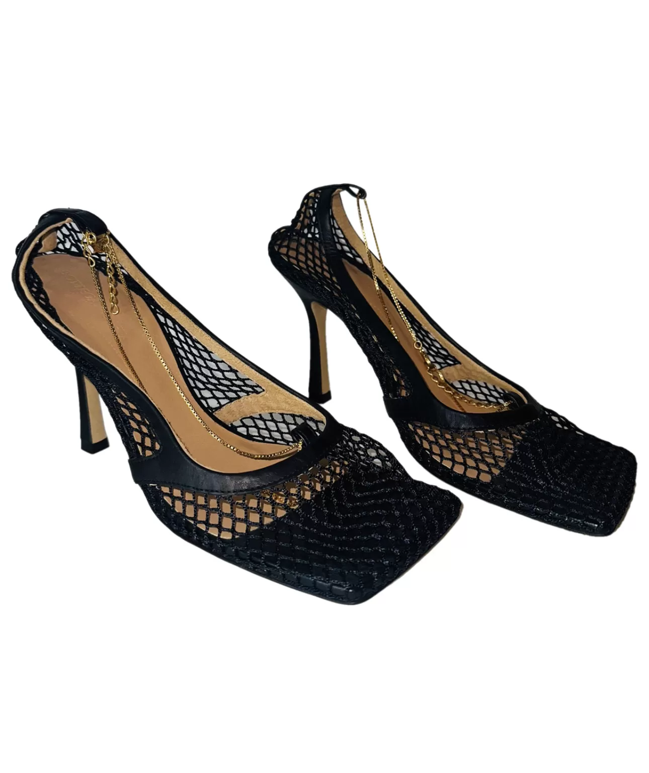 BOTTEGA VENETA Stretch pumps black size 38,5 EU