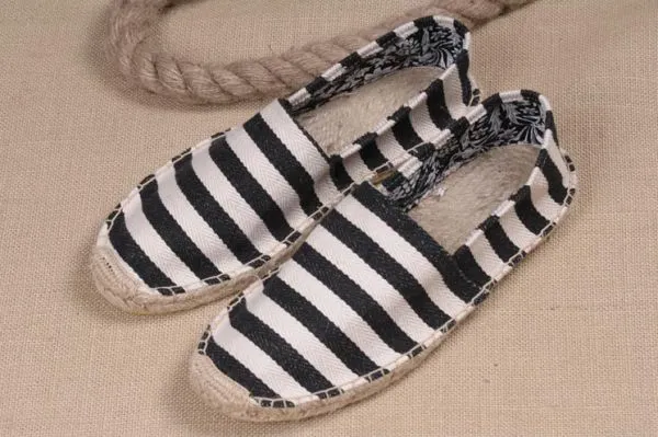 Casual Slip on Shoes for Women Striped for Beach Home Garden