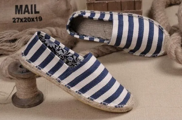 Casual Slip on Shoes for Women Striped for Beach Home Garden