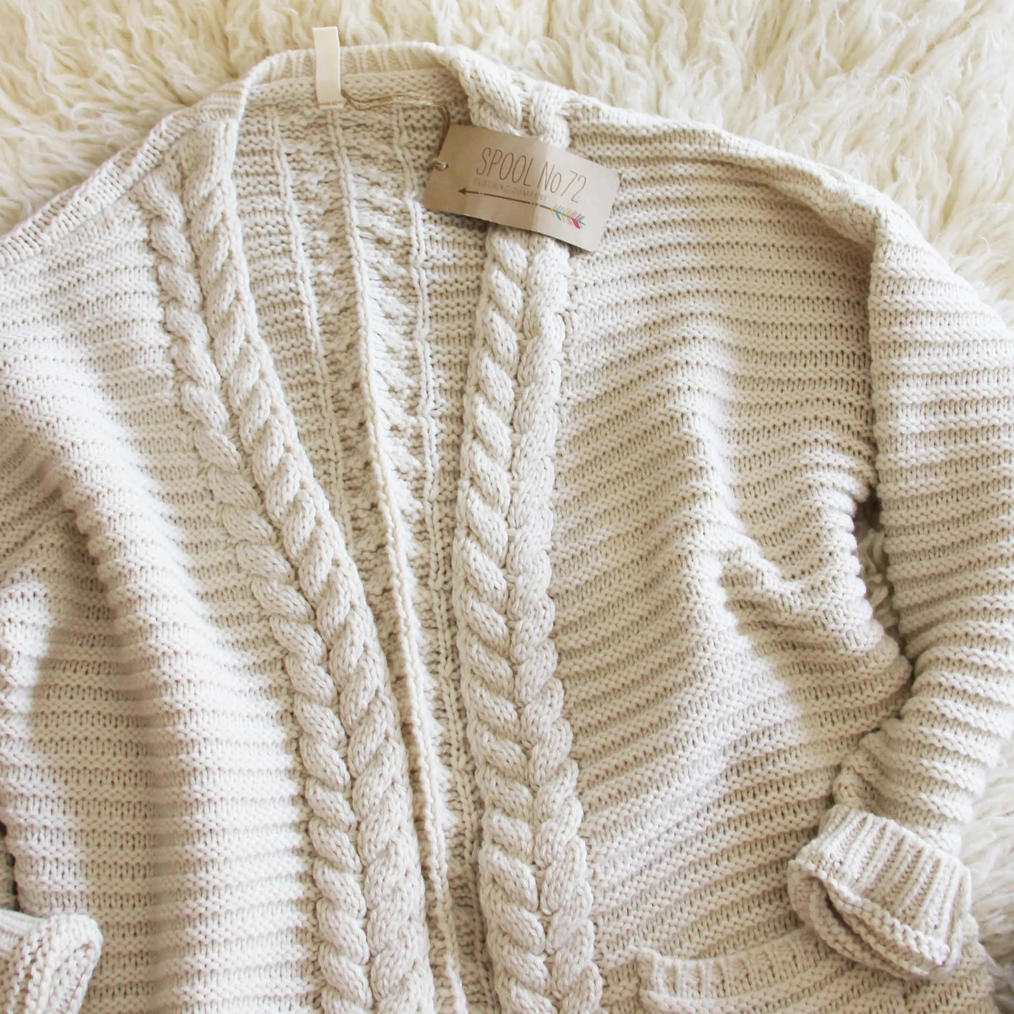 Cozy Bundle Sweater in Cream