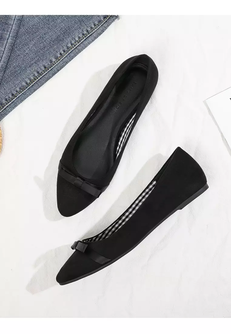 Fashionable Casual Suede Flat Shoes 888-1a