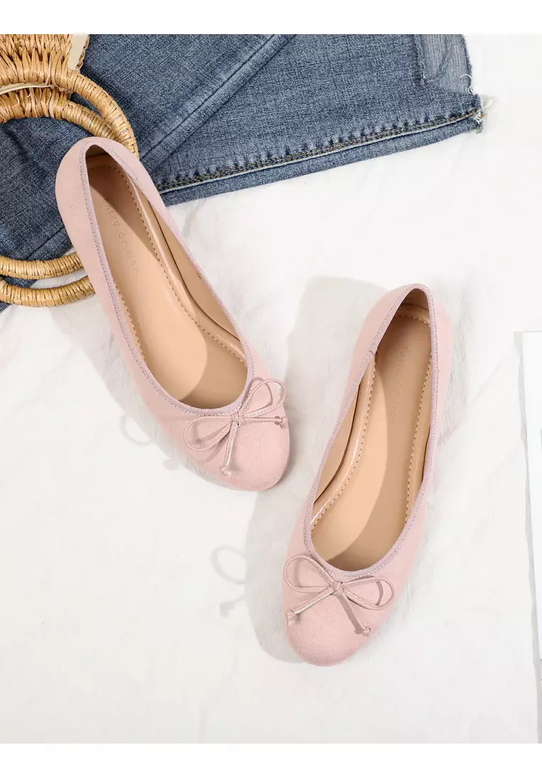 Fashionable Casual Suede Flat Shoes 889-7