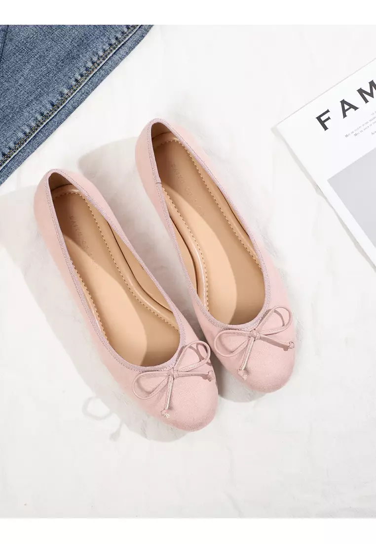 Fashionable Casual Suede Flat Shoes 889-7