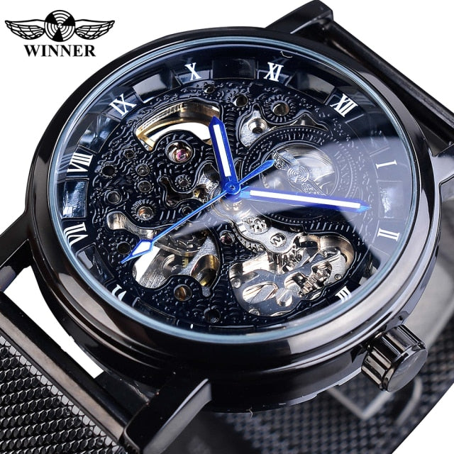 Golden Case Luxury Casual Design Brown Leather Strap Men Watches