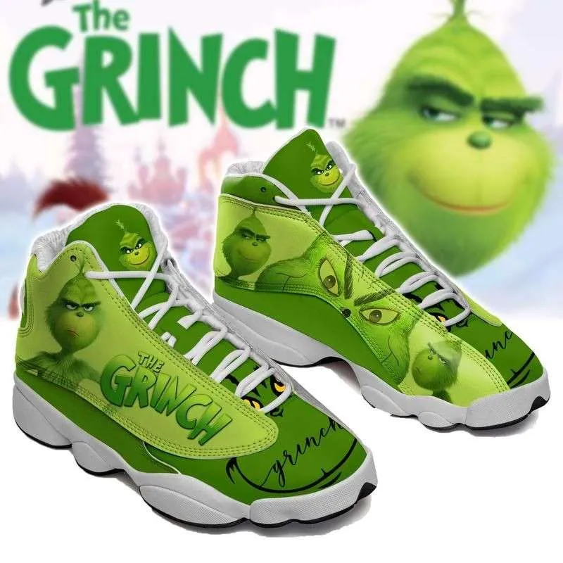 Grinch The Grinch Movie Jordan 13 Sneakers JD13 Shoes For Men Women