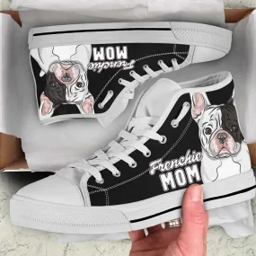 High Top Shoes For Mom – Frenchie Mom Shoes For Mothers Day