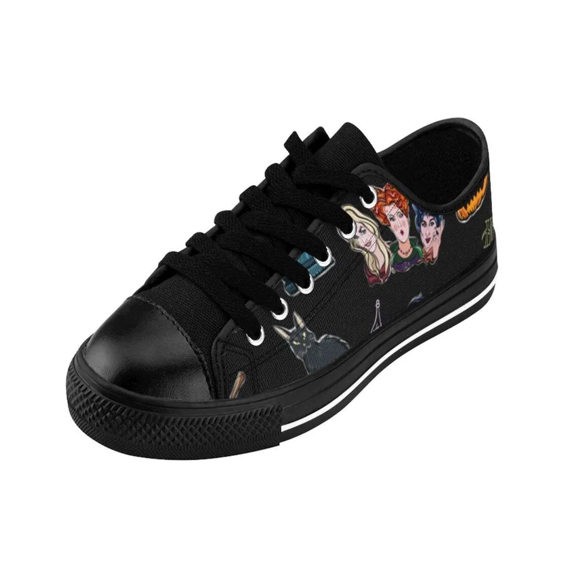 Hocus Pocus Sanderson Sisters Sneakers Casual Canvas Low Top Converse Shoes For Halloween