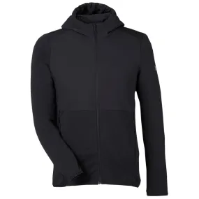 Jack Wolfskin Men's Black Pack and Go Rain Hybrid Jacket