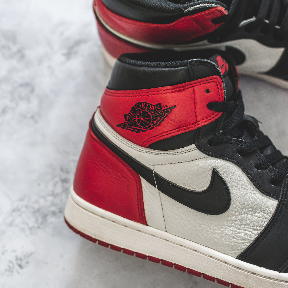 Jordan 1 Retro High OG Bred Toe