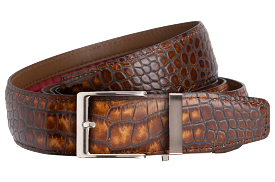 Kayiman Brown V2, 40mm Strap, Luxury Belt