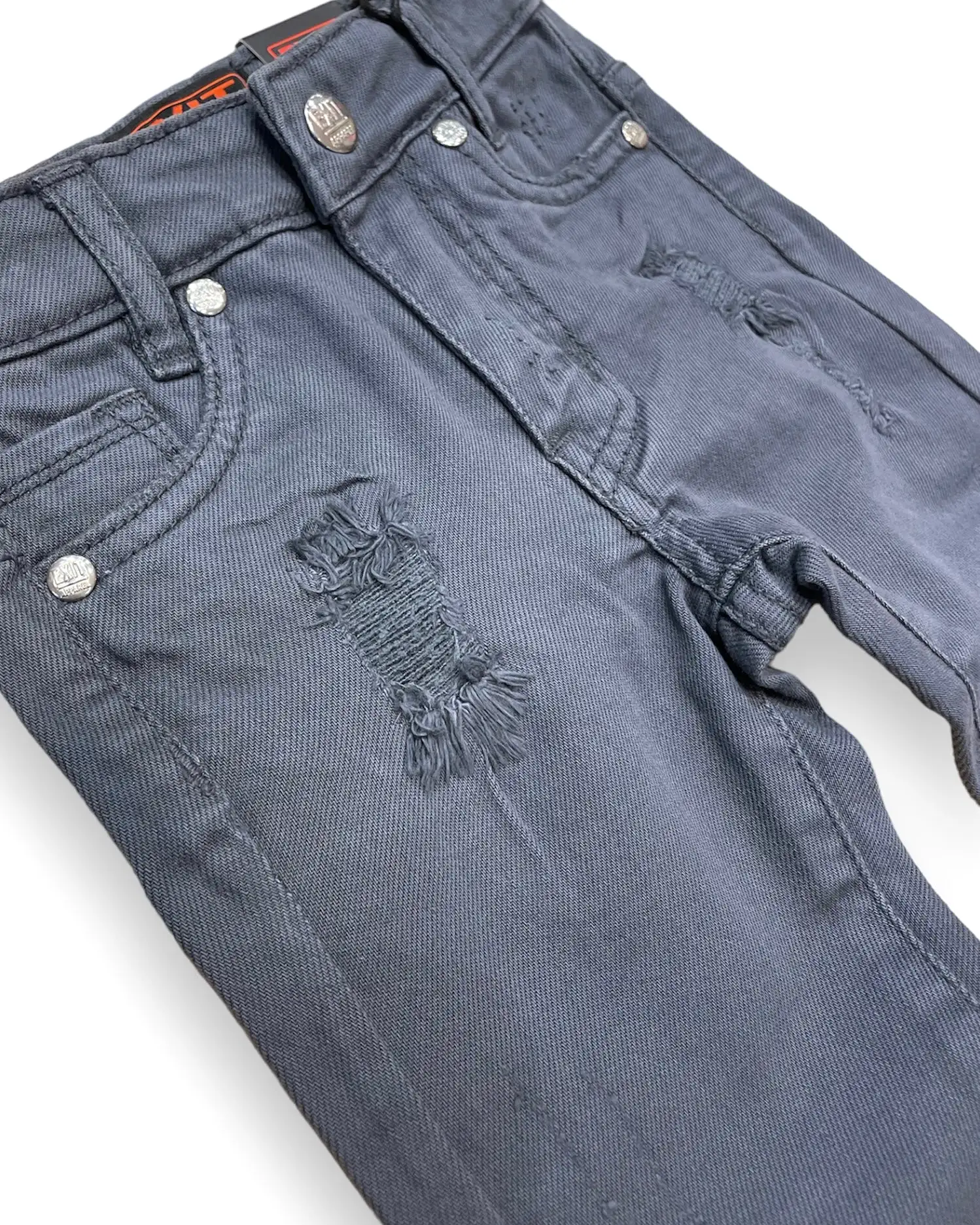 Kid’s Lightly Distressed Denim