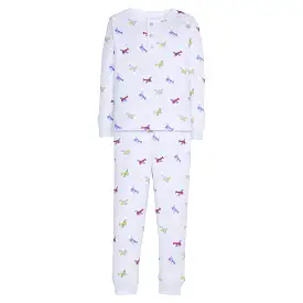 Little English - Kids Pajamas - Airplanes