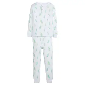 Little English - Kids Pajamas - Blue Golf