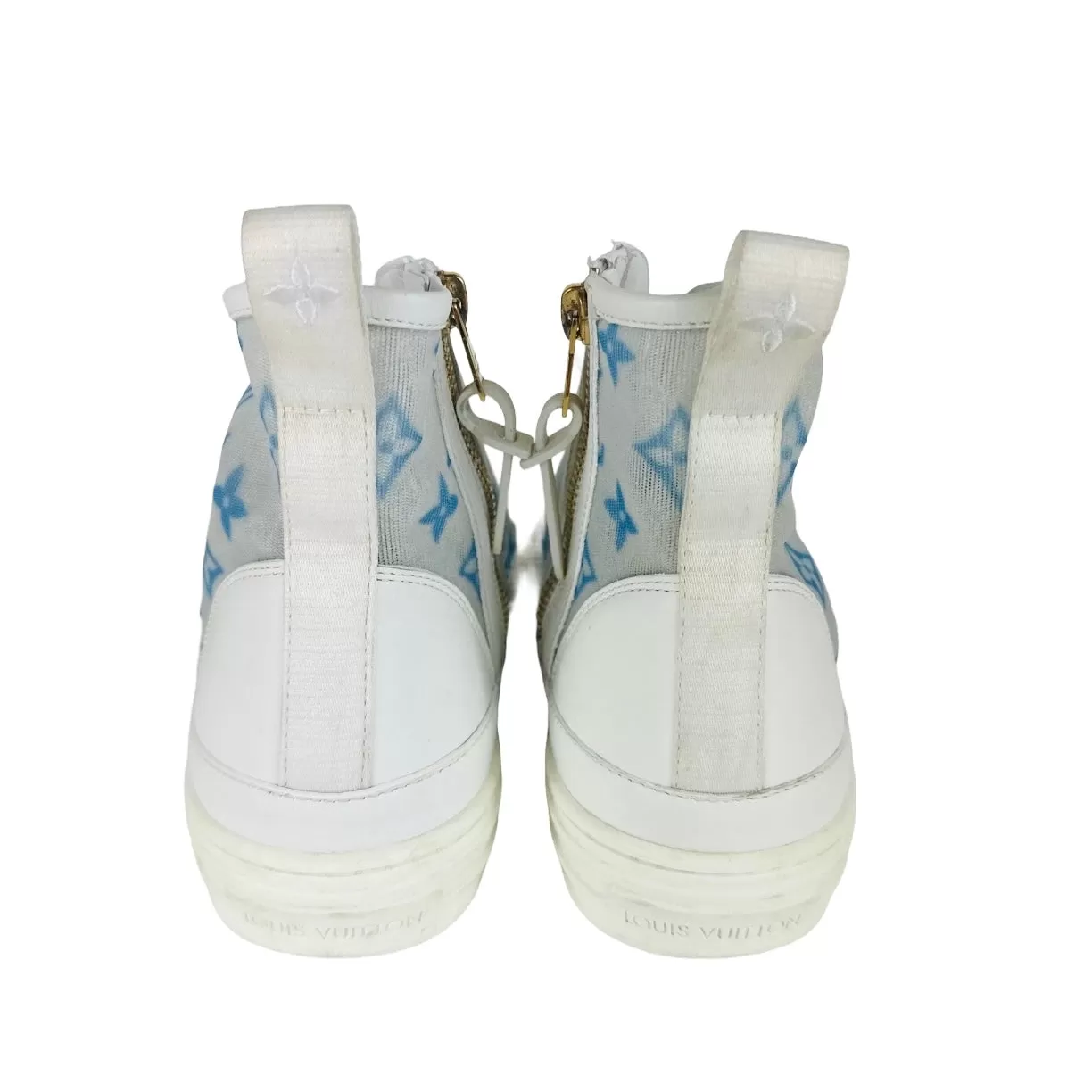 LOUIS VUITTON - High sneakers Stellar monogram LV size 39 EU