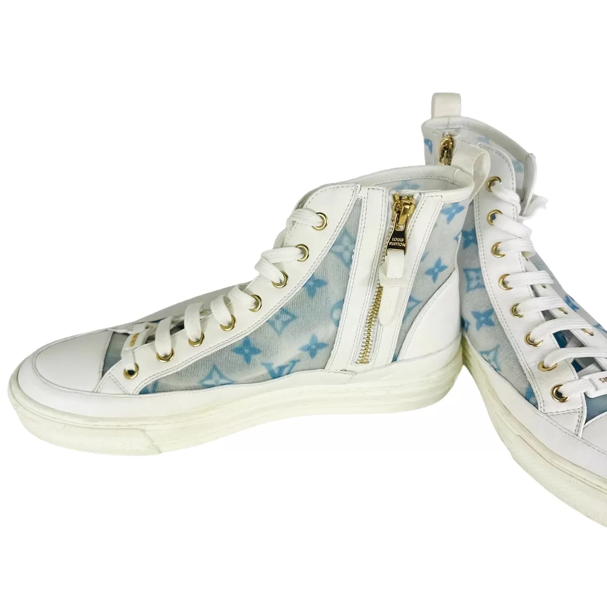 LOUIS VUITTON - High sneakers Stellar monogram LV size 39 EU