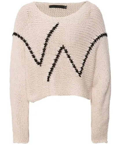 Lurdes Bergada Oversized Zig-Zag Jumper | Jules B